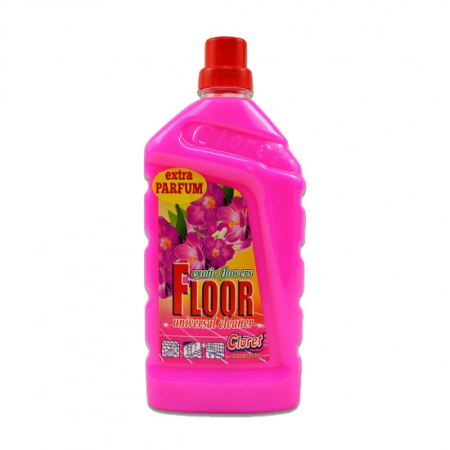 DETERGENTI PENTRU PARDOSELI - Solutie pentru pardoseala 1l Cloret - Flori exotice