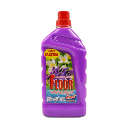 DETERGENTI PENTRU PARDOSELI - Solutie pentru pardoseala 1l Cloret flori de - Lavanda si iasomie