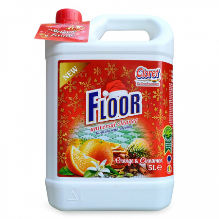 DETERGENTI PENTRU PARDOSELI - Solutie pentru pardoseala 5l Cloret - Scortisoara