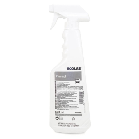IGIENA & CURATENIE - Solutie profesionala - Chromol 500ml - inox