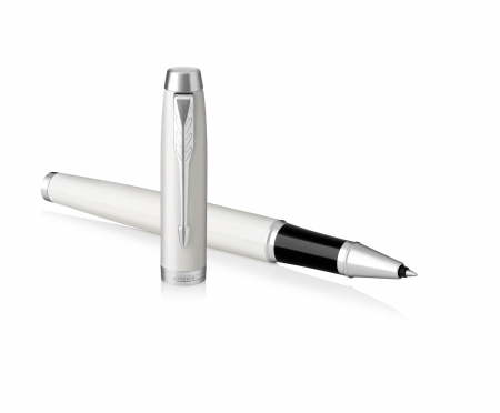 INSTRUMENTE DE SCRIS DE CALITATE SUPERIOARA - Roller White Lacquer CT IM Royal Parker