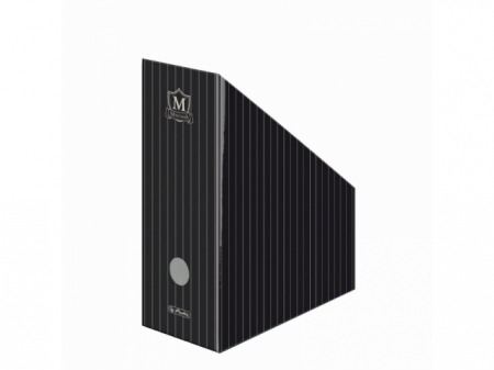 ACCESORII PENTRU BIROU - Suport catalog carton lucios pliabil 11,5cm Montana negru