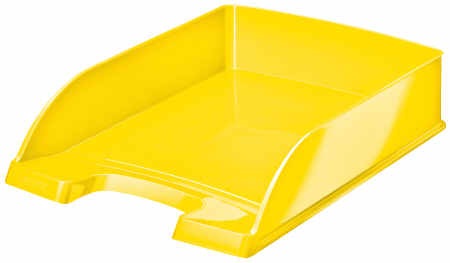 ACCESORII PENTRU BIROU - Tavite pentru documente din pvc Leitz Wow - model integral metalizat galben