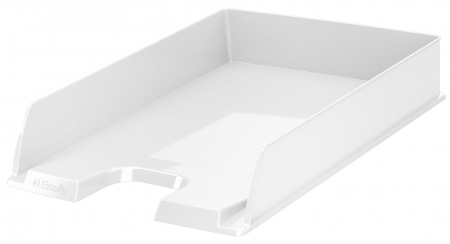 TAVITE & SUPORT PENTRU DOCUMENTE - Tavite pentru documente din pvc Leitz Wow - model integral metalizat alb