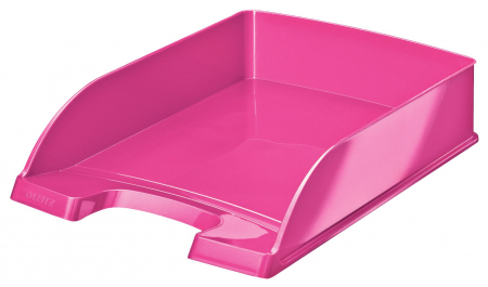 TAVITE & SUPORT PENTRU DOCUMENTE - Tavite pentru documente din pvc Leitz Wow - model integral metalizat roz
