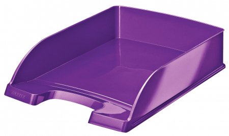 TAVITE & SUPORT PENTRU DOCUMENTE - Tavite pentru documente din pvc Leitz Wow - model integral metalizat mov