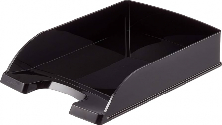 TAVITE & SUPORT PENTRU DOCUMENTE - Tavite pentru documente din pvc Leitz Wow - model integral metalizat negru
