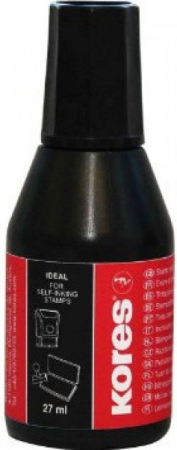 TUS/TUSIRE & STAMPILE - Tus pentru stampila 27ml negru Kores