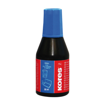 TUS/TUSIRE & STAMPILE - Tus pentru stampila 27ml albastru Kores