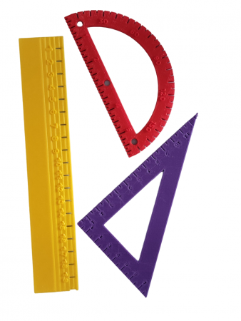 Școală - Set geometrie 3