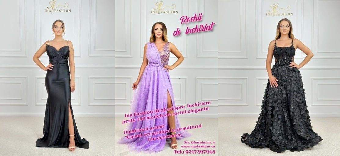 Rochii de inchiriat - Ina Fashion - Baia Mare Str. Oborului Nr. 4
