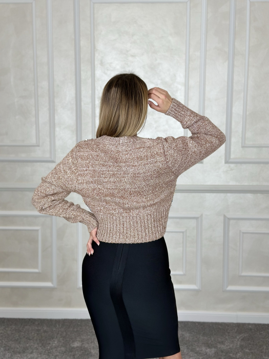 Pulover dama maro cu paiete [3]