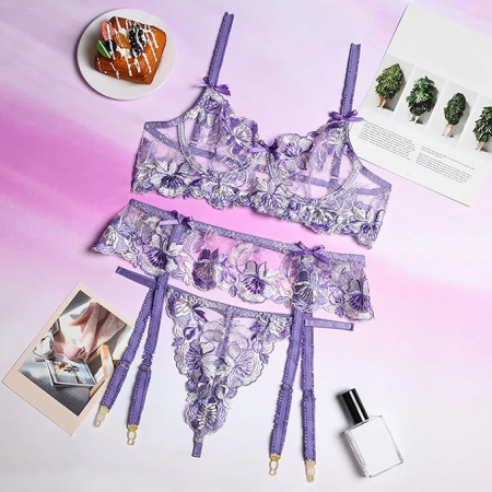 Set Lenjerie intima lila [1]