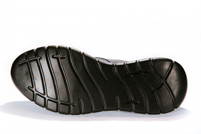 Pantofi sport Peter  Urban Sneakers Negru Box  100%, Piele Naturala [6]