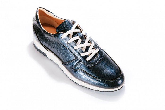 Pantofi sport  Urban Sneakers Blue Sidef 100%, Piele Naturala [8]
