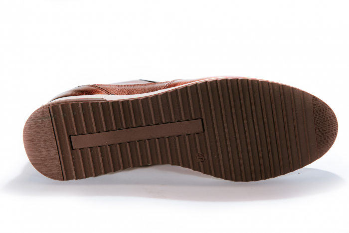 Pantofi sport 100%, Piele Naturala,  Urban Sneakers Bordo  Sidef  35  EU [5]