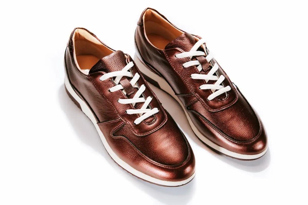 Pantofi sport 100%, Piele Naturala,  Urban Sneakers Bordo  Sidef  35  EU [1]