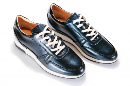 Pantofi sport  Urban Sneakers Blue Sidef 100%, Piele Naturala [6]