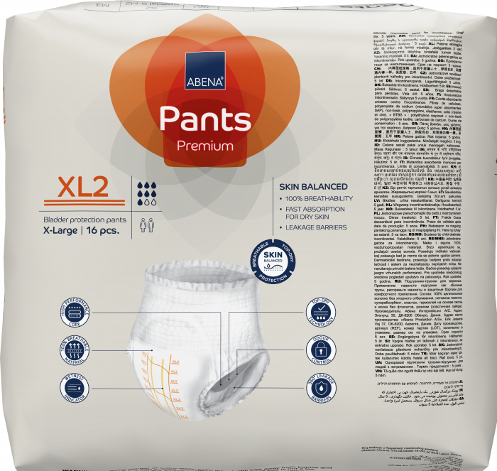 Scutece tip chilot pentru adulti Abena Slip Premium XL2 16 Buc, Absortie 1900 ml [5]