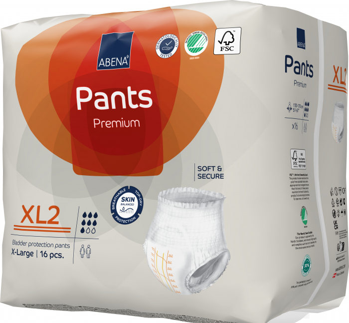 Scutece tip chilot pentru adulti Abena Slip Premium XL2 16 Buc, Absortie 1900 ml [4]