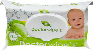 Servetele Umede Pentru Copii Dr. Wipe's Aloe Vera 72 buc
