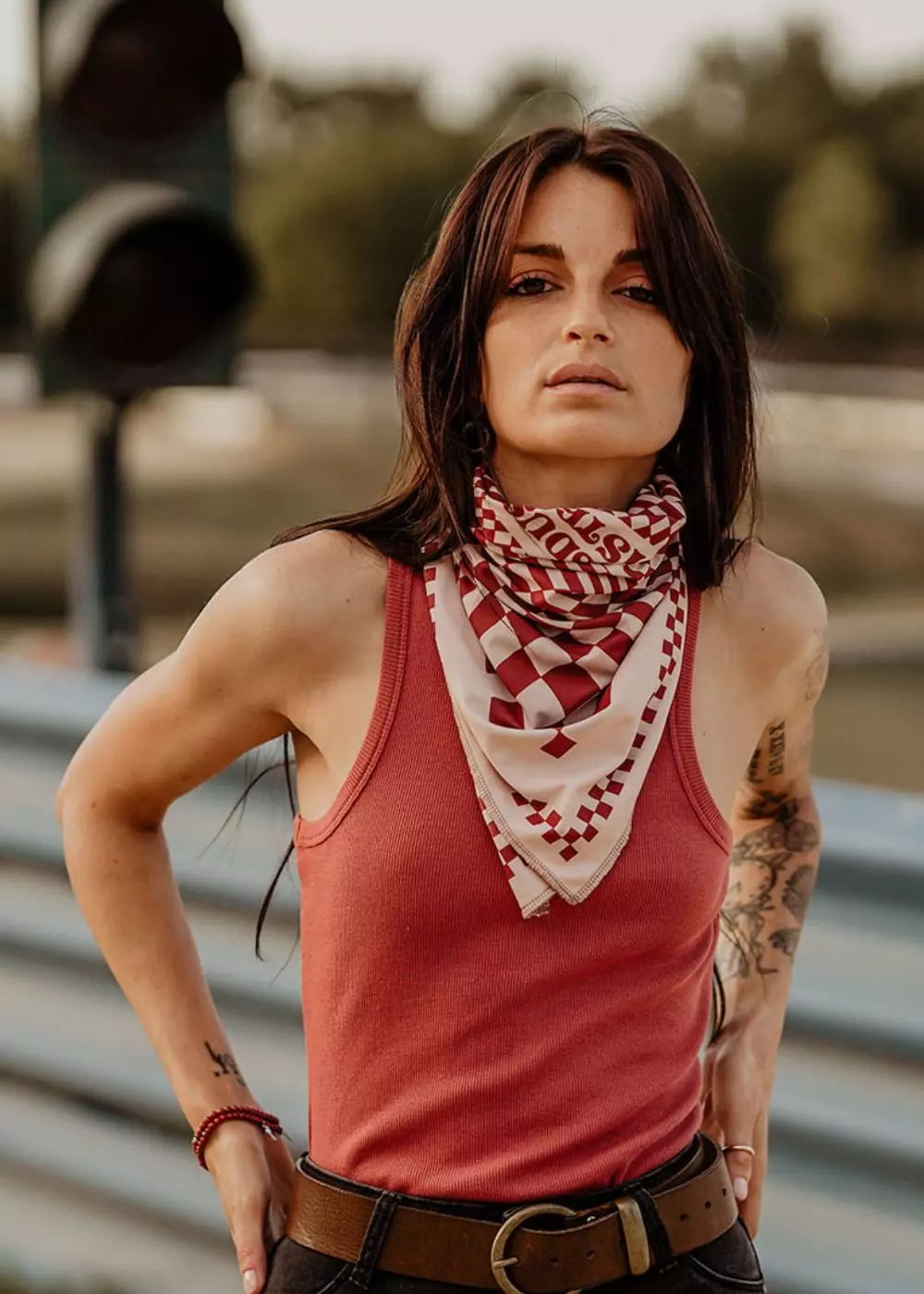 Bandana / Esarfa WILDUST SISTERS Petrol Junkies [1]