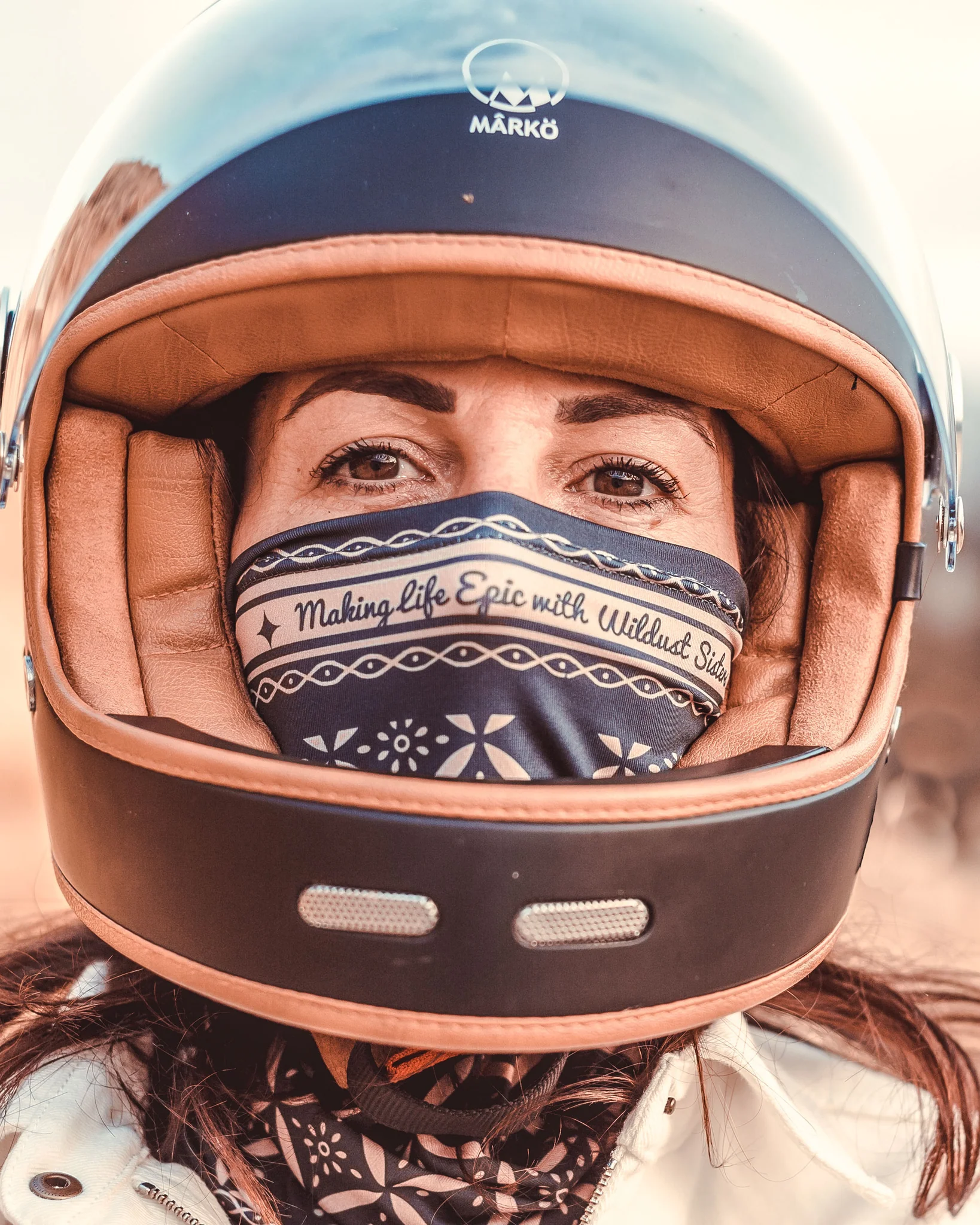 Guler moto WILDUST SISTERS Epic Black [2]