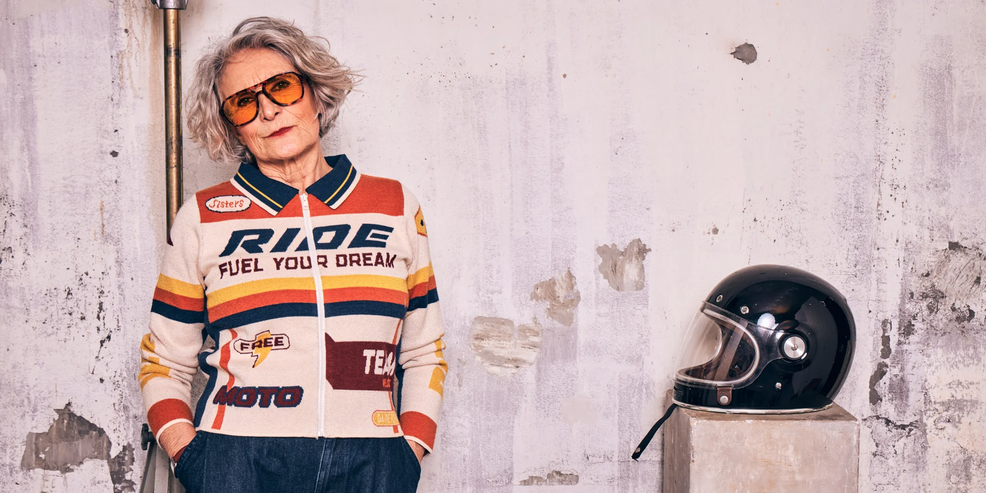 Cardigan Moto Vintage Wildust – Fast Track – Stil Racing Retro Dama [7]