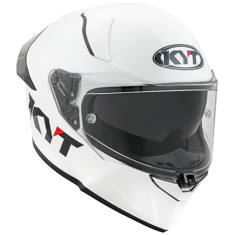 Casca KYT R2R Plain White/ E06 [2]