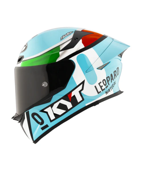 Casca KYT TT-Revo Leopard Replica Tricolore /E06 [1]