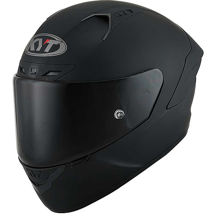 Casca moto KYT NZ-Race Plain Matt Black [2]