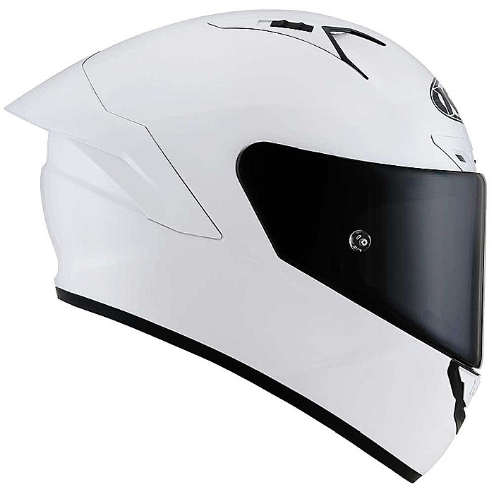 Casca moto KYT NZ-Race Plain White [5]