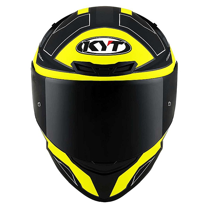 Casca moto KYT TT-Course Electron Matt Black/Ylw [3]