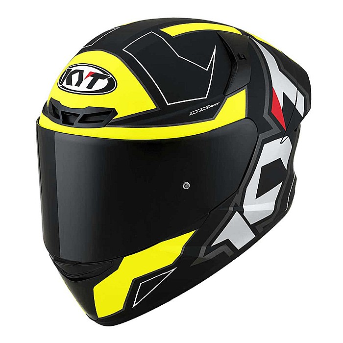 Casca moto KYT TT-Course Electron Matt Black/Ylw [2]