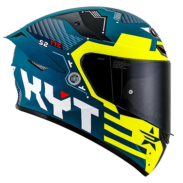 Casca moto KYT TT-Course Fuselage Matt Yellow [5]