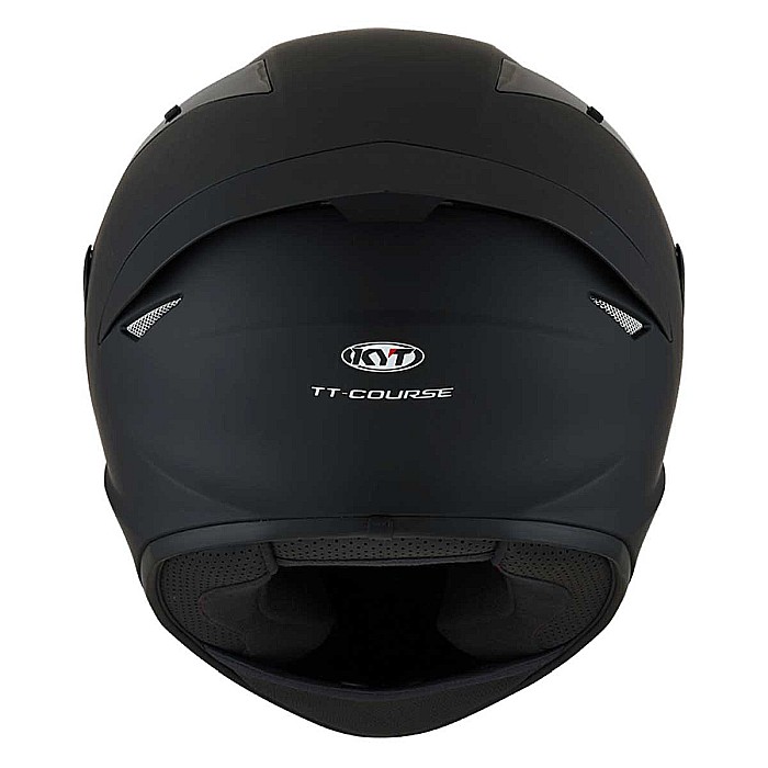 Casca moto KYT TT-Course Plain Matt Black [4]