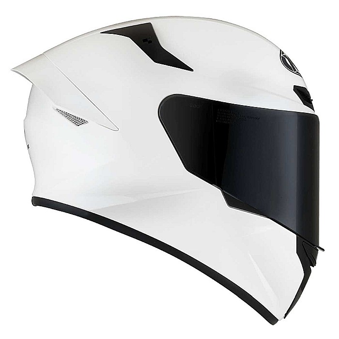 Casca moto KYT TT-Course Plain White [5]