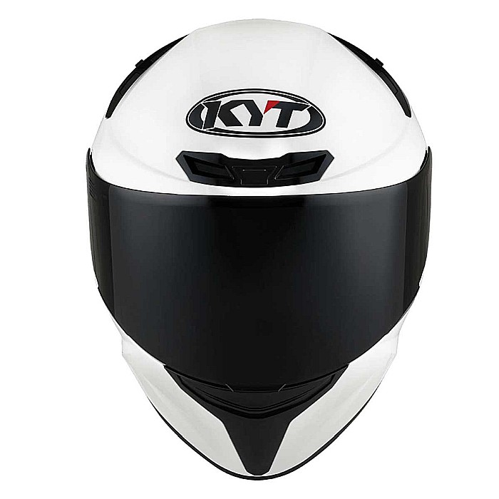 Casca moto KYT TT-Course Plain White [3]