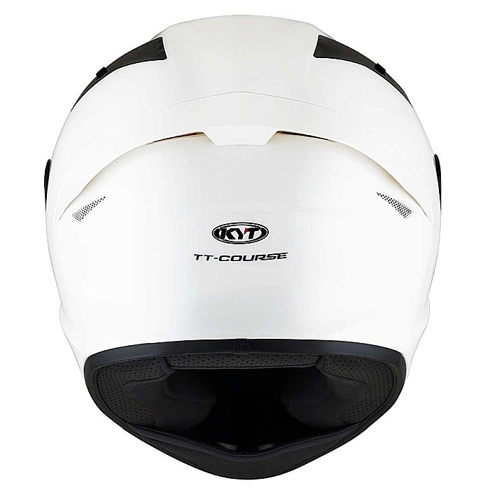 Casca moto KYT TT-Course Plain White [4]