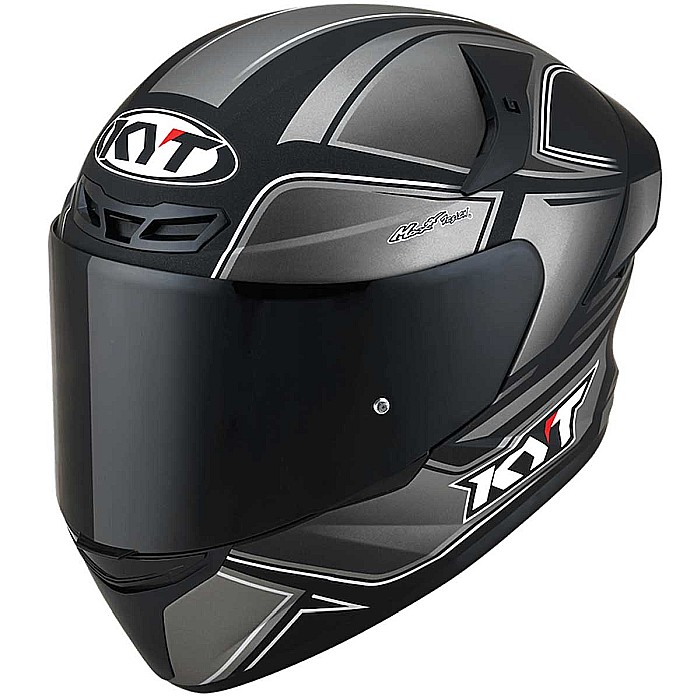 Casca moto KYT TT-Course Tourist Matt Cool Grey [2]