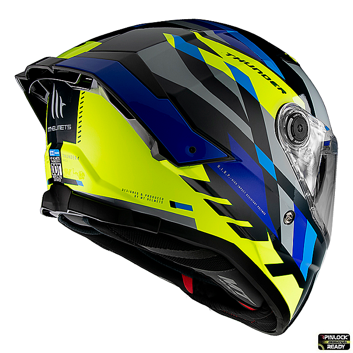 Casca MT Thunder 4 SV Ergo E17 Galben/Albastru Lucios/E06 [3]