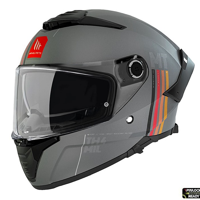 Casca MT Thunder 4 SV MIL C2 Gri Mat/E06 [2]