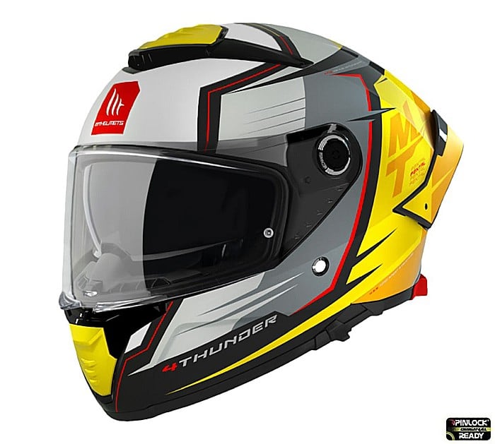 Casca MT Thunder 4 SV Pental B3 Galben Mat/E06 [2]