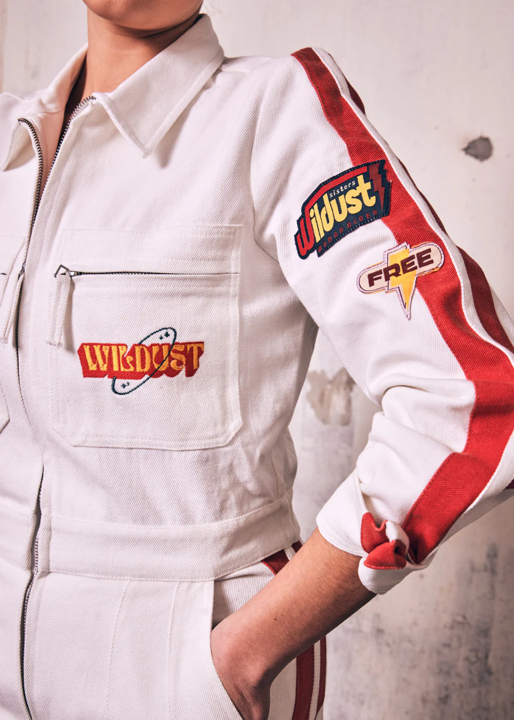 Salopetă Moto Dama Mechanic World – Stil Paddock & Vintage Racing [4]