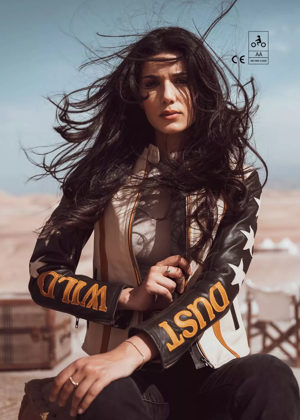 Jachetă Piele Damă Wildust Sisters | Vintage Racing Western [2]