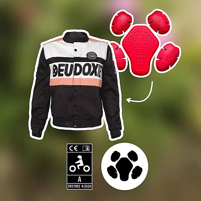 Geaca moto de dama Eudoxie Rider [7]