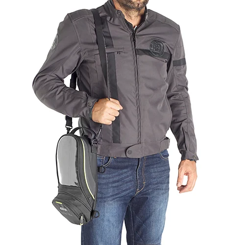 Tank Bag universal Givi – 6L, cu magneți, buzunar smartphone și husă de ploaie [5]