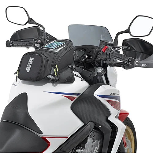 Tank Bag universal Givi – 6L, cu magneți, buzunar smartphone și husă de ploaie [4]