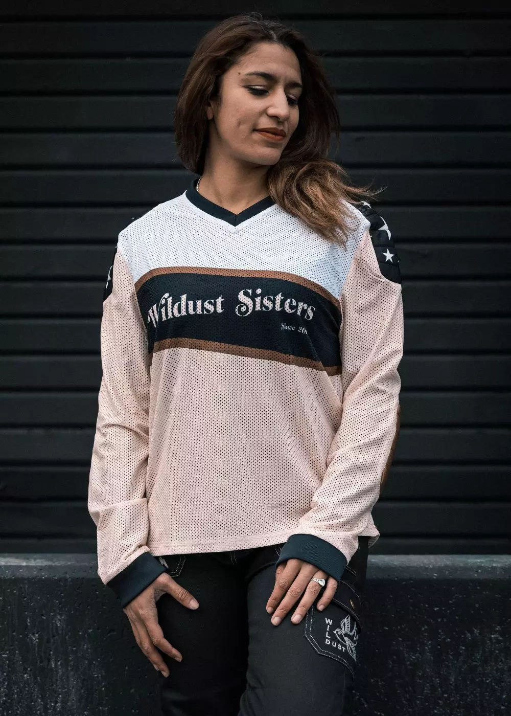 Jersey Motocross Vintage WILDUST SISTERS - Stil Clasic '70s [2]