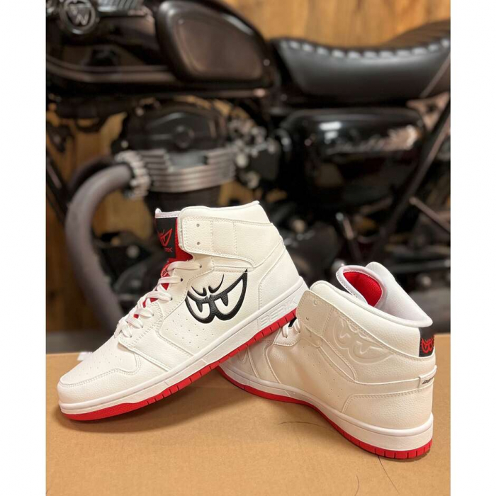 Sneakers BERIK Bi-Color J1 White/Red [8]
